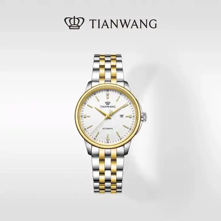 这款天王表恒隽系列女士手表真的太好看了!自动机械,国表白盘, - 抖音