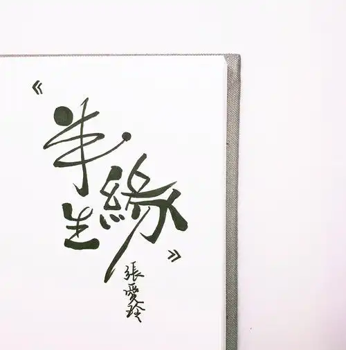 lilacina  2月1日 13:11   关注  书籍 半生缘 张爱玲 文字 手写 评论