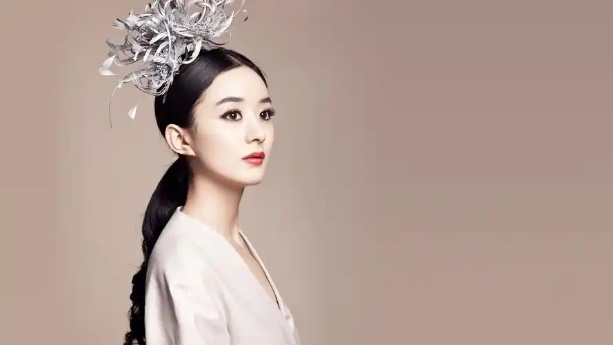 美女明星赵丽颖