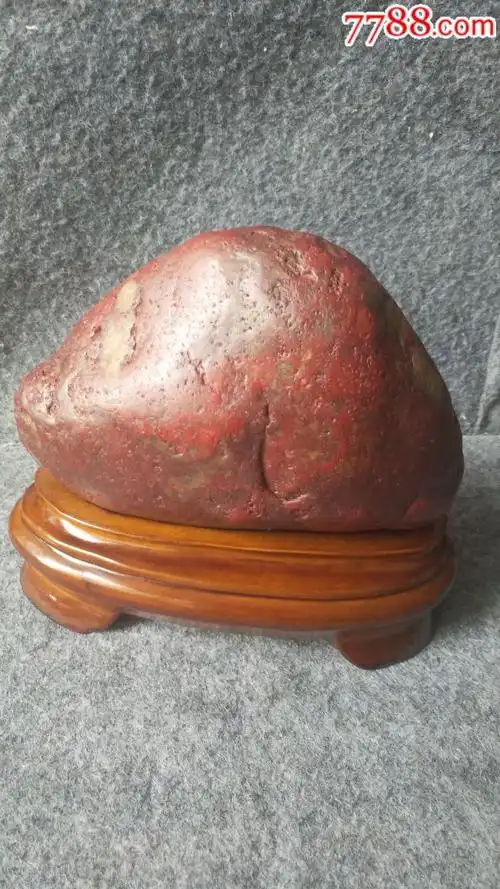 天然正品桂林鸡血玉,鸡血石原石摆件-au18164798-其他玉石/玉器-加价