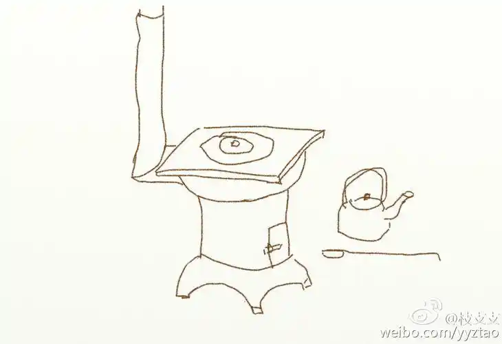 炉子简笔画 炉子简笔画彩色