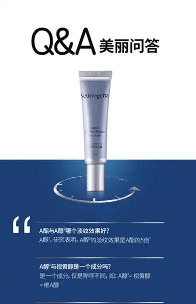 【小银瓶系列】露得清a醇眼霜淡化黑眼圈细纹保湿抗皱