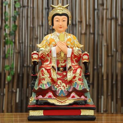 摆件三霄娘娘神像12寸云霄娘娘碧霄娘娘琼霄娘娘家用供奉寺庙佛像摆
