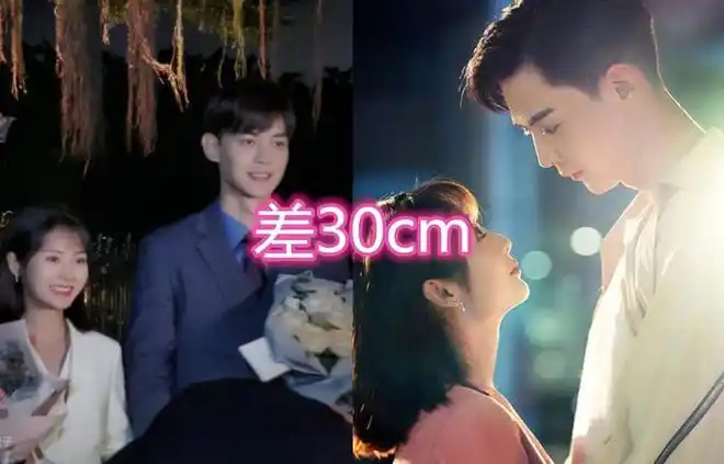 情侣搭档身高差杨紫邓伦差16cm真不多最后邢菲这组有30cm