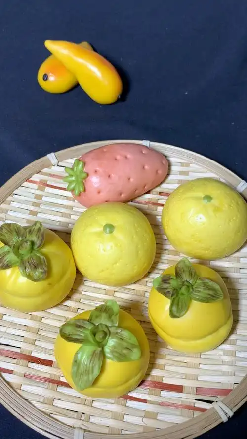 中式面点#柿柿如意,会有好事发生哦