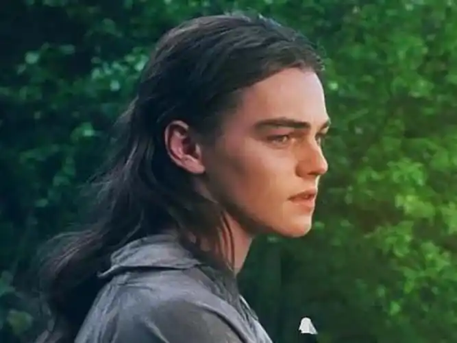 小李子:我的长发美艳,比伯:我的长发个性,他:请你们坐稳了!