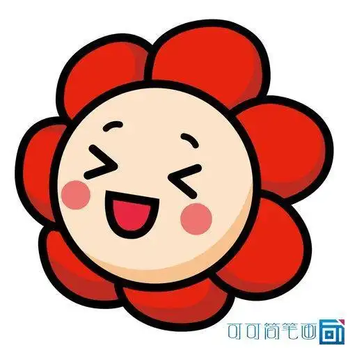 彩色卡通简笔画金鱼彩色卡通简笔画小女孩