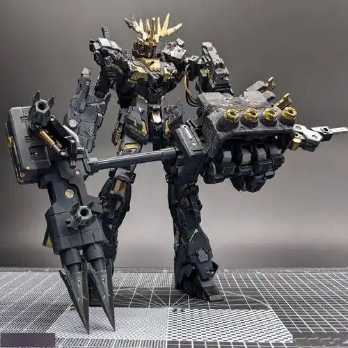 巨臂战损报丧女妖高达模型_装备_搭载_改造