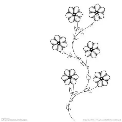 漂亮手抄报花边简笔画图解双拥手抄报图案手抄报花边求板报好看的花边