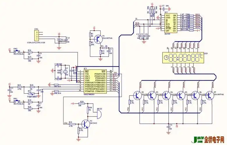 haier海尔bcd-236kfa电冰箱接线图