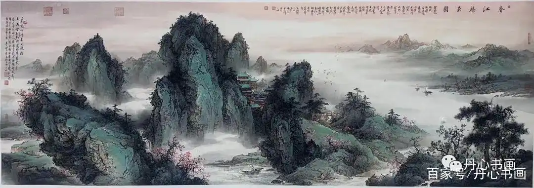 浑厚苍润,墨彩交融|山水画家李长田