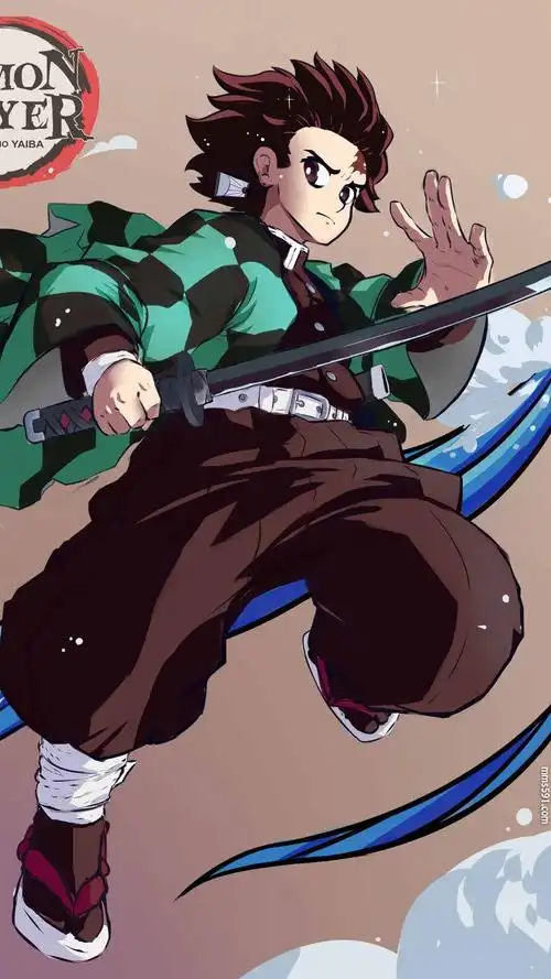 1080x1920图片下载_鬼灭之刃男主角灶门炭治郎帅气超酷手机壁纸图片