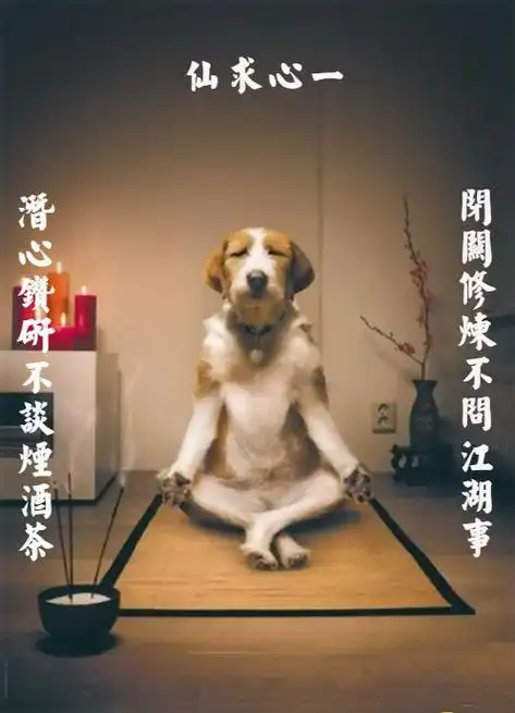 潜心钻研不谈烟酒茶,闭关修炼不问江湖事.