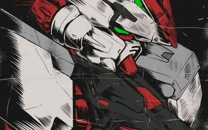 红异端高达壁纸头像,需要的私信跟我要!