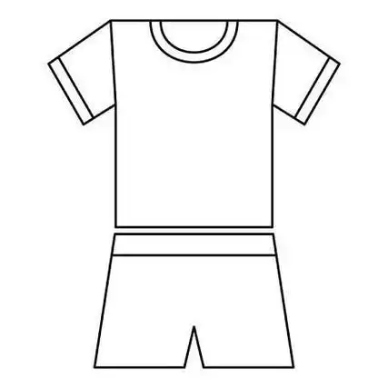 幼儿短袖t恤简笔画小孩子夏天衣服简笔画女幼儿穿衣服简笔画