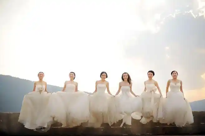 闺蜜婚纱照