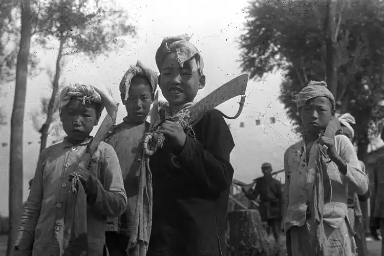 真实罕见的抗日战争期间延安的当地生活照片