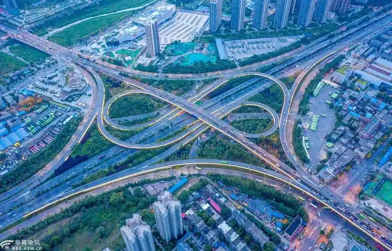 西安立交如诗画 ——转自"关中牛刀"