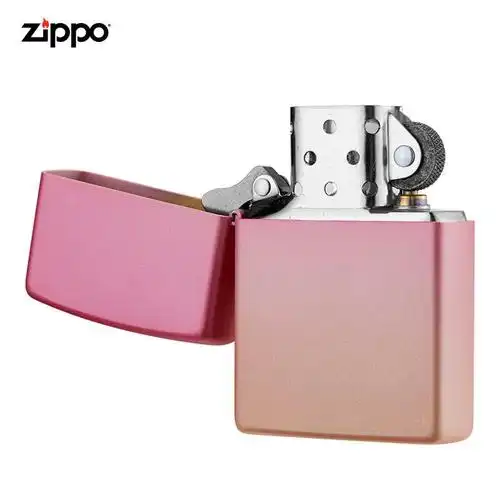 原装打火机正版气炮弹男士zippo打火机无界焕色元zippo官方正版