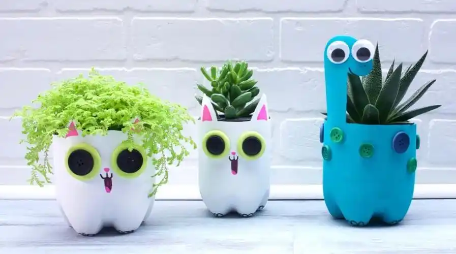 变废为宝丨diy环保创意手工给塑料瓶以新生