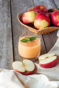 苹果奶昔图片