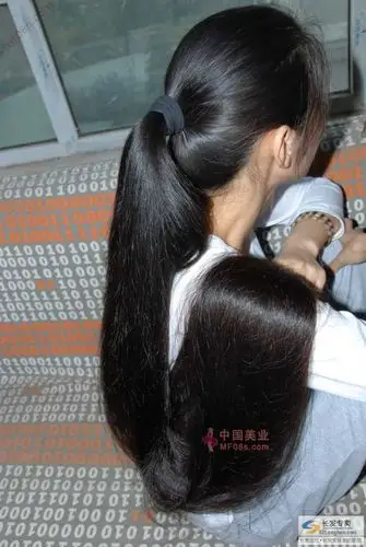 剪下超长发美女的长发-来来往往121#(38)