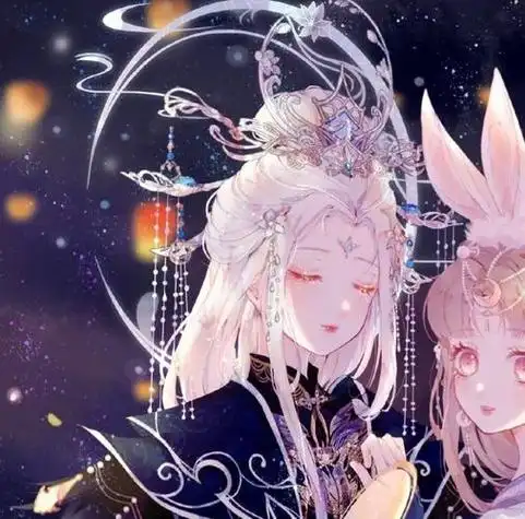 好看的闺蜜头像二人仙气古风