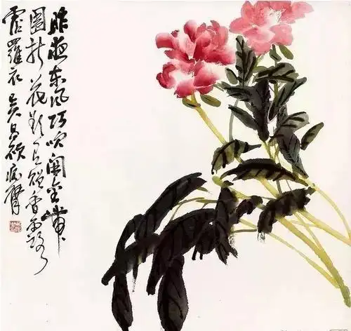 【悦心赏析】大师吴昌硕的小品画,精彩!