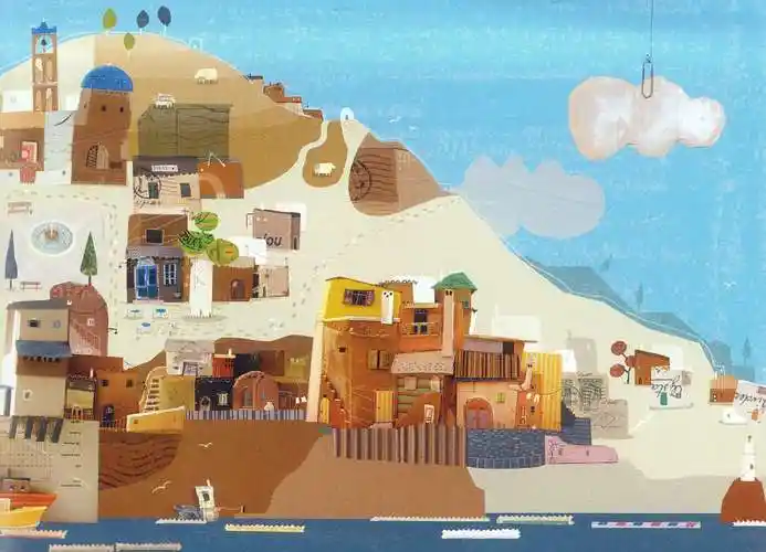 台湾绘本插画(可做写生本封面 设计背景)