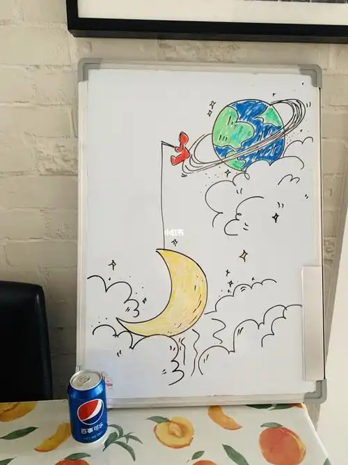 美丽的宇宙简笔画视频