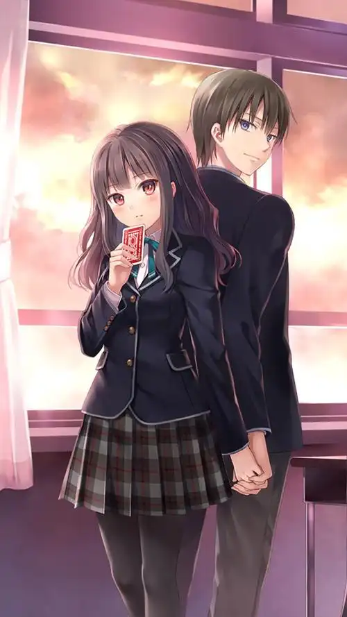 二次元动漫插画情侣各类cp壁纸