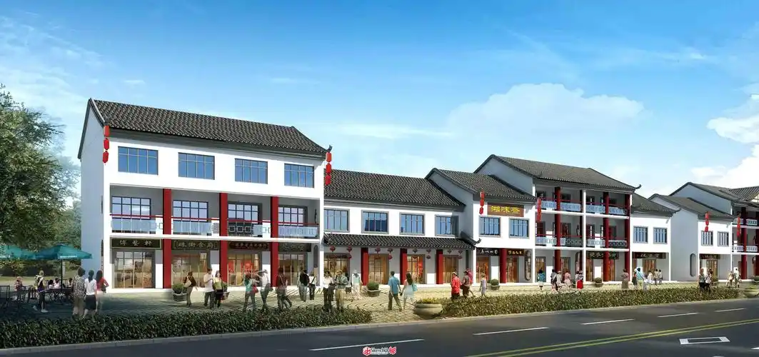 新中式沿街商业