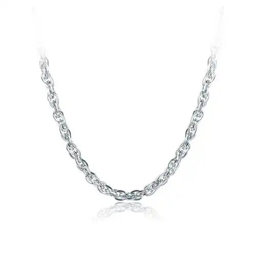 东祥pt950铂金项链男女款铂金pt白金项链男士男女款锁骨链绞丝链视频