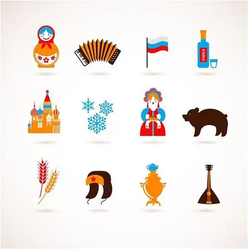 俄罗斯元素设计