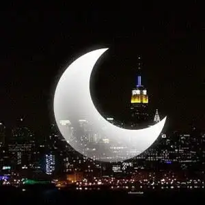 月亮头像图片大全高清唯美的微信月亮头像图片