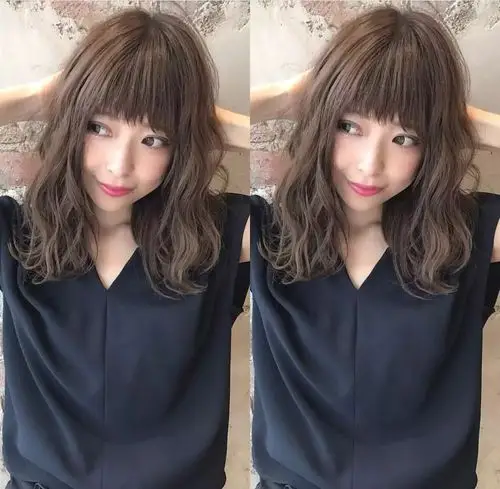 高人气中发发型,最后还有日系中发发型款式