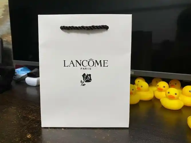 现货perfume品牌越南专柜d家n家香水口红手提袋礼品袋化妆品礼盒