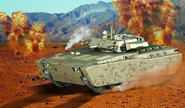 塔塔汽车公司为未来步兵战斗车辆(ficv)设计的概念车