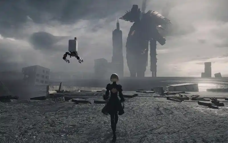 ultra graphic settings gameplay_哔哩哔哩bilibili_尼尔机械纪元