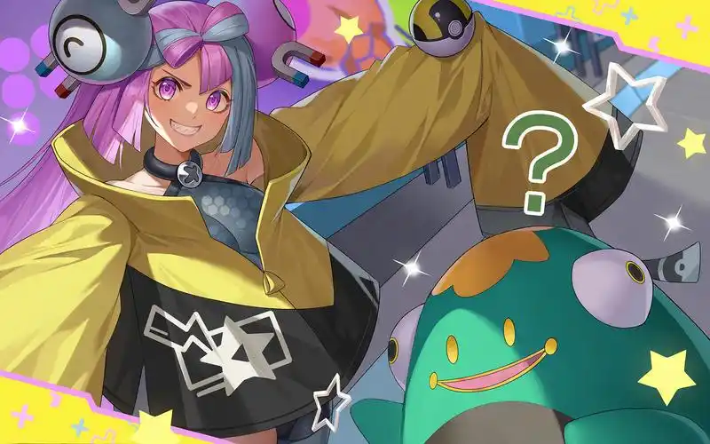 宝可梦朱紫 奇树插画图片壁纸