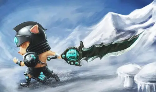 求英雄联盟q版蛮王