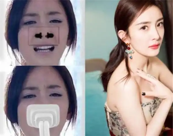 杨幂鼻子露鼻孔朝天鼻孔照 朝天鼻总抢戏完全没有偶像包袱了