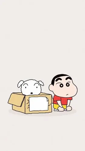 微信背景图壁纸,卡通小新