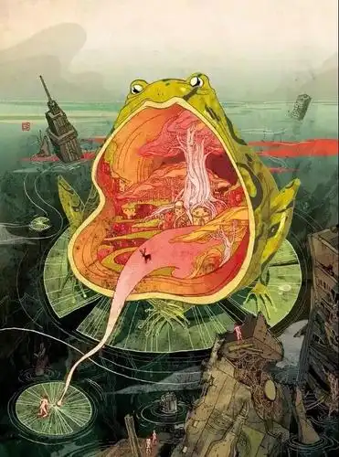 脑洞大开,创意满满的插画作品!