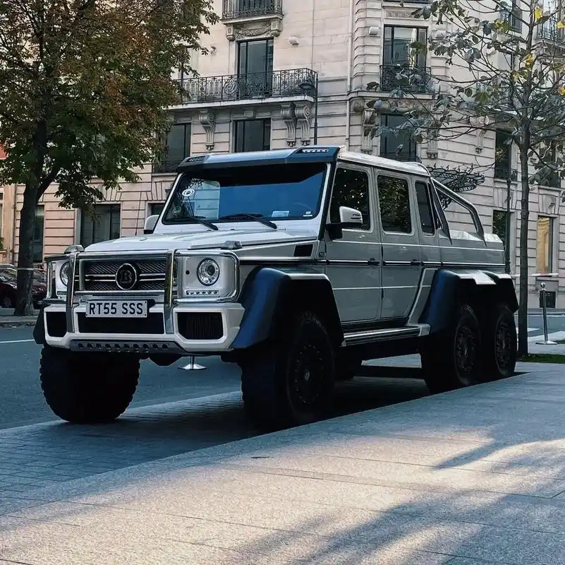 巴博斯6x6 #奔驰 - 抖音