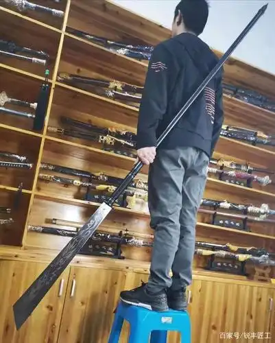 鉴赏,颜良长柄战刀