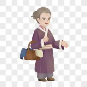 老婆婆图片素材