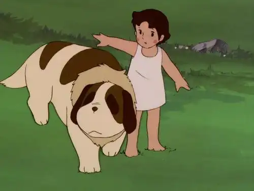 阿尔卑斯山的少女