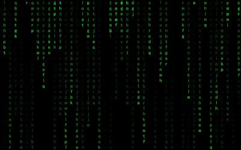 炫酷的黑客代码雨,学起来很简单,代码不多