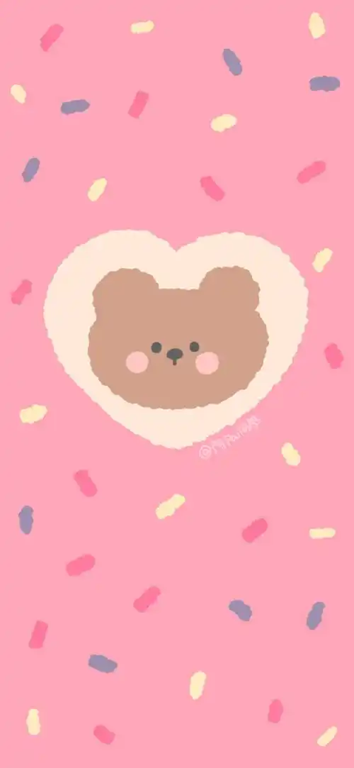 手机壁纸小熊可爱壁纸by初见你497